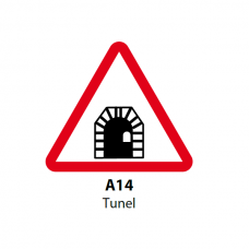 Tunel — Indicator rutier